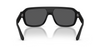 DOLCE & GABBANA GRIFFE BLACK GREY MIRRORED - SUNGLASS DOLCE & GABBANA  - 450725256G