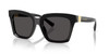 DOLCE & GABBANA HINGE BLACK DARK GREY - SUNGLASS DOLCE & GABBANA  - 4498501/87