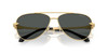 VERSACE AVANTI PILOT GOLD BLACK - SUNGLASS VERSACE  - 2283100287