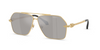 VERSACE AVANTI NAVIGATOR GOLD SILVER - SUNGLASS VERSACE  - 228410026G