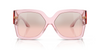 VERSACE GRECA TRANSPARENT PINK MIRROR - SUNGLASS VERSACE  - 440254727E
