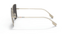 BURBERRY DAPHNE LIGHT GOLD DARK GREY - SUNGLASS BURBERRY  - 3133110987