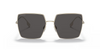 BURBERRY DAPHNE LIGHT GOLD DARK GREY - SUNGLASS BURBERRY  - 3133110987
