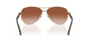 BURBERRY LIGHT GOLD AVIATOR BROWN GRAD - SUNGLASS BURBERRY  - 3080114513