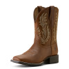ARIAT ROUND UP FILLY WIDE SQUARE TO - BOOT LADIES  - 10064074