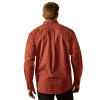 ARIAT THADD CLASSIC FIT RED PRINT - MENS SHIRT  - 10062187