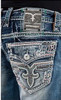 ROCK REVIVAL MURRAY J202 STRAIGHT FIT - MENS JEANS  - RP3748J202R