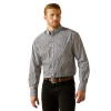 ARIAT TEGAN CLASSIC FIT BLUE PRINT - MENS SHIRT  - 10062183