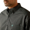 ARIAT BELMONT CLASSIC BLACK PRINT - MENS SHIRT  - 10062207