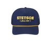 STETSON YELLOW CHAIN STITCH NAVY - HATS CAP  - 11-077-0102-0080BU