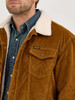 WRANGLER CORDUROY MONKS ROBE BROWN - MENS JACKET  - 112367603