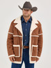 WRANGLER SHERPA COWBOY RAWHIDE - MENS JACKET  - 112368225