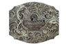 MONTANA SILVERSMITHS MED CHRISTIAN COWBOY 2 TONE - ACC BUCKLE  - 55710-731M