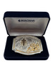 MONTANA SILVERSMITHS 2 TONETRIPLE CROSS FIGURE - ACC BUCKLE  - 55710-855