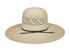 RODEO KING OPEN CROWN WIND STRAW - HAT STRAWS  - OPEN CROWN WIND STRAW