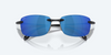 COSTA DEL MAR BALLAST 11 SHINY BLACK BLUE - SUNGLASS COSTA DEL MAR  - 9071-05
