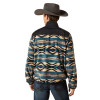 ARIAT BASIS FLEECE TEAL SOUTHWEST - MEN SWEATER  - 10062487