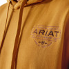 ARIAT SOUTHWEST SIMPLE BONE BROWN - MENS HOODIE  - 10062495
