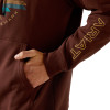 ARIAT CARLSBAD CANYON BROWN - MENS HOODIE  - 10062500