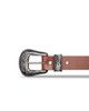 TECOVAS WESTERN 3 PIECE BELT BROWN - ACCESSORIES BELT LADIES - W30479BRO