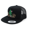 THE RANCHER BRAND COYOTE CLIFF FLAT BLACK - HATS CAP  - COYOTE CLIFF FLAT BLACK