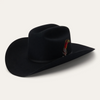 STETSON SPARTAN 6X 07 BLACK - HAT FELTS  - SFSPAR-484007