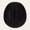 STETSON SPARTAN 6X 07 BLACK - HAT FELTS  - SFSPAR-484007