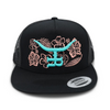 THE RANCHER BRAND TROPICAL RANCHER FLAT BLACK - HATS CAP  - TROPICAL RANCHER FLAT BLACK