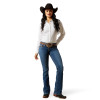 ARIAT MR JOANNA MID RISE BOOT CUT - LADIES JEANS  - 10061738