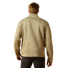 ARIAT CALDWELL 1/4BUTTON LIGHT BROWN - MEN SWEATER  - 10062482