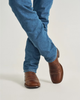 TECOVAS DOC FRONTIER UMBER BLUE BISON - BOOT MENS WESTERN - M10031BUL