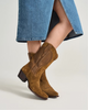 TECOVAS THE SADIE BRAID SIENNA SUEDE - BOOT LADIES  - W20074SIE