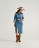 TECOVAS THE SADIE BRAID SIENNA SUEDE - BOOT LADIES  - W20074SIE