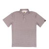 LAZY J RANCH WEAR PURPLE PERFORMANCE PRINT - MENS POLO  - LJ-2558
