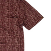LAZY J RANCH WEAR MAROON PERFORMANCE PRINT - MENS POLO  - LJ-2567