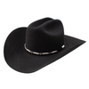 STETSON DEL NORTE 6X 07 BLACK - HAT FELTS  - SFDLNT-754007