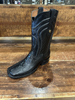 DILIGENCIA BLACK OSTRICH LEG - BOOT MENS WESTERN - OSTRICH LEG