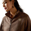 ARIAT TEAM SOFTSHELL FAUX LEATHER BR - LADIES JACKET  - 10062795