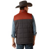 ARIAT CRIUS INSULATED PAPRIKA PHANTO - MEN VESTS  - 10062604