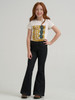 WRANGLER LAINEY WILSON WASHED BLACK - KIDS GIRLS JEANS - 112371979