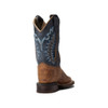 OLD WEST NAVY LEATHER  SQ TOE TODDLER - BOOT KIDS BOYS - BSI1960