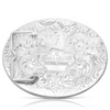 MONTANA SILVERSMITHS SOUTHWEST SUN LARGE LONGHORN - ACC BUCKLE  - 2190-767M