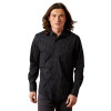 ARIAT MCLAIN MODERN FIT BLACK PRINT - MENS SHIRT  - 10065765