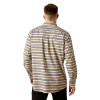 ARIAT TEAM PETER CLASSIC KHAKI/WHITE - MENS SHIRT  - 10065814