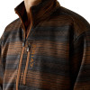 ARIAT CALDWELL FULL ZIP BROWN - MEN SWEATER  - 10062605