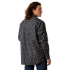 ARIAT FELIX FITTED BLACK PRINT - MENS SHIRT  - 10065785
