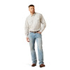 ARIAT FENN WHITE CLASSIC FIT PRINT - MENS SHIRT  - 10065784