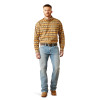 ARIAT TEDDI TAN CLASSIC FIT PRINT - MENS SHIRT  - 10065767