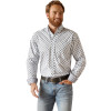 ARIAT KOBE FITTED WHITE SAND - MENS SHIRT  - 10047200