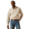 ARIAT WELLINGTON SNAP KHAKI PRINT - MENS SHIRT  - 10058758
